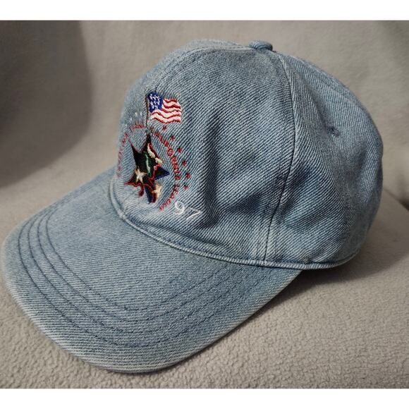 Vintage Denim 1997 Carolina vs California League All Star Baseball HAT - Picture 3 of 9